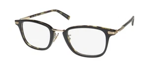NEW JOHN VARVATOS V405 EYEGLASS FRAME PLASTIC BLACK MENS SQUARE BLACK / TORTOISE - Picture 1 of 8