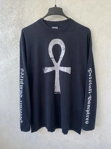 Vintage The 69 Eyes Helsinki Vampires Band Longsleeve Shirt Size L - Picture 1 of 16
