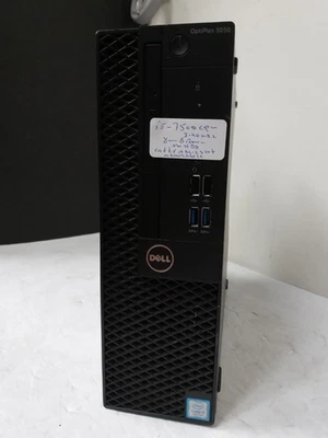 Dell Optiplex 3050 Desktop CORE i5-7500 @ 3.40Ghz / 8GB / NO HDD - Boots to Bios - Image 1 of 4