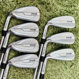PING G700 Iron Set 6-9+W+U+S N.S.Pro Zelos 6 UNIFLEX 7pcs Lefty-Handed Used - Picture 1 of 9