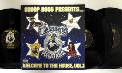 Snoop Dogg Presents Doggy Style Allstars ‎– Welcome To Tha House Vol. 1 3LP 2002 - Image 1 of 2