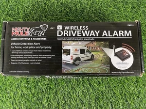 Mighty Mule FM231 Wireless Driveway Alarm Electromagnetic Vehicle Detection - Picture 1 of 8
