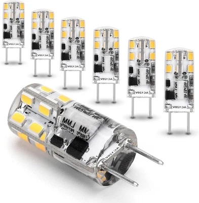 0-100% Dimmable G8 Led Bulbs 3W 4000K Natural White,Replace G8 20 Watt 25 Watt H - Image 1 of 4