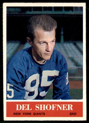 1964 Philadelphia #123 Del Shofner (ex-nm) - Image 1 of 2