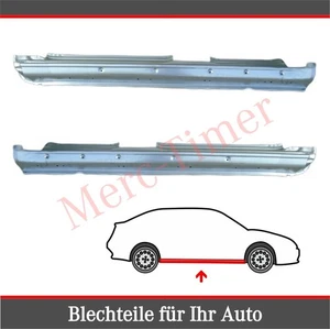 Volvo 440-460 1988-1996 Reparaturblech Paar Seiten Schweller Links Rechts - Bild 1 von 7
