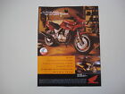 advertising Pubblicit 1998 MOTO HONDA CB 500 S
