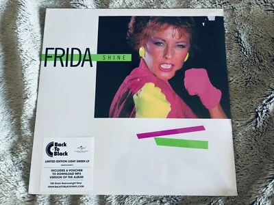 FRIDA (ABBA) Shine Brand-New Limited-Edition Green 180 Gram Vinyl Album RARE New - Image 1 of 2
