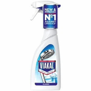 Viakal Powerful Limescale Remover Spray 500ml For Use in Bathrooms and Kitchens - Picture 1 of 3