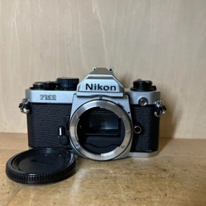 Nikon New FM2 analoge Spiegelreflexkamera silber 35 mm Gehäuse – voll funktionsfähig – Made in Japa - Bild 1 von 14