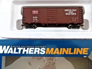 HO Walthers Mainline 910-1426 Green Bay Western PS-1 Sliding Door Boxcar New - Picture 1 of 7