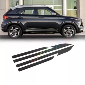 For Hyundai Venue 2020-2023 Carbon Fiber ABS Side Door Body Guard Molding Trim - Bild 1 von 3