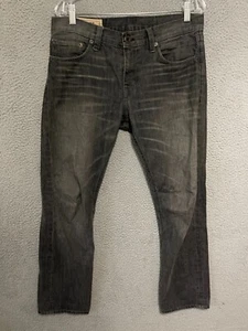 J Brand Mens Jeans Kane Slim Straight Leg Black Size 31 Denim Adult Cotton - Picture 1 of 5