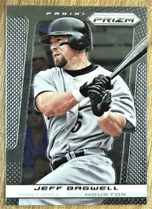 2013 Panini Prizm #178 Jeff Bagwell Houston Astros Silver Chrome - Picture 1 of 4