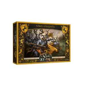 Official A Song of Ice and Fire Miniatures Game Stag Knights Ages 12 Years Up - Picture 1 of 2