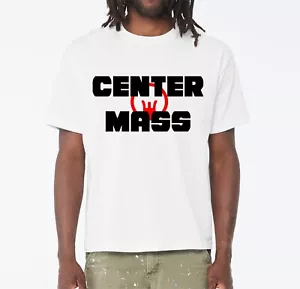 NEW DESIGN "CENTER MASS" Crew Neck Short Sleeves T-Shirt - Picture 1 of 1