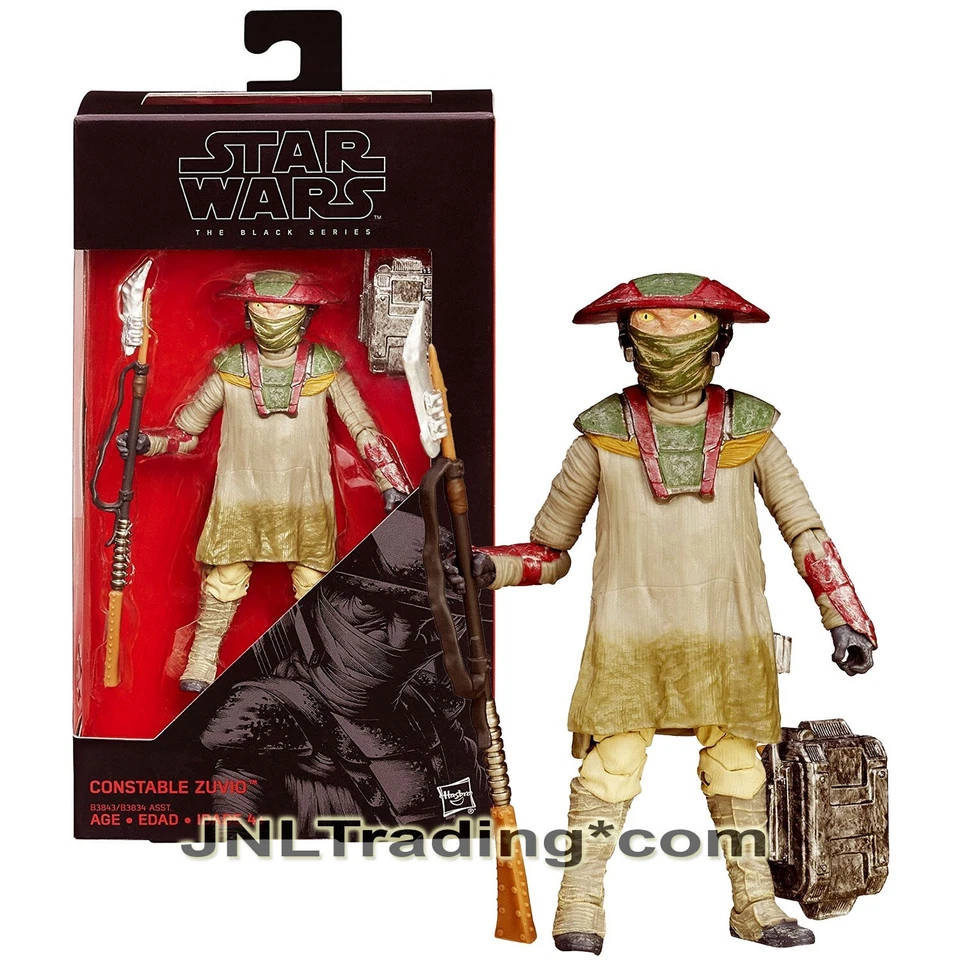 Year 2015 Star Wars The Black Series Force Awakens 6" Figure #9 CONSTABLE ZUVIO - Image 1 of 1