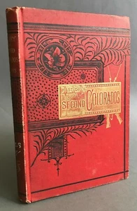 [Civil War]  1st Edition  Ellen Williams  History of the Second Colorados  1885 - Picture 1 of 12