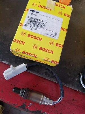 SONDA LAMBDA Bosch 0258005716 FORD GT 500cv ASTON MARTIN DB7 JAGUARD S-TYPE X200 - Immagine 1 di 4