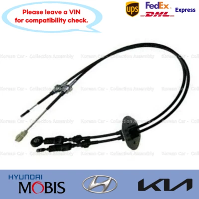437942D100 Genuine Manual Transmission Shift Cable for Hyundai Tiburon 2007-2008 - Image 1 of 2