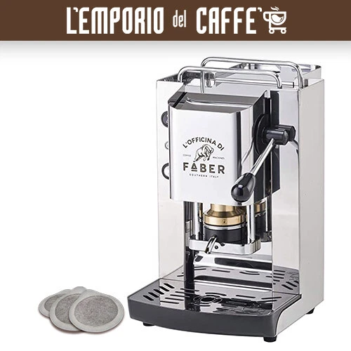Macchina Caffe Cialda 44mm Faber Slot Total Inox Pro Telaio in Acciaio No Vapor - Immagine 1 di 1