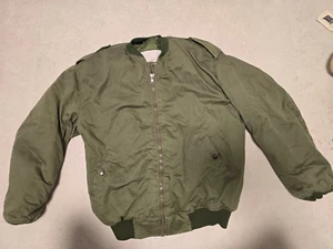 Genuine IDF Israeli Army Bomber Type Jacket XL -  Military Coat Parka A990 - Picture 1 of 7