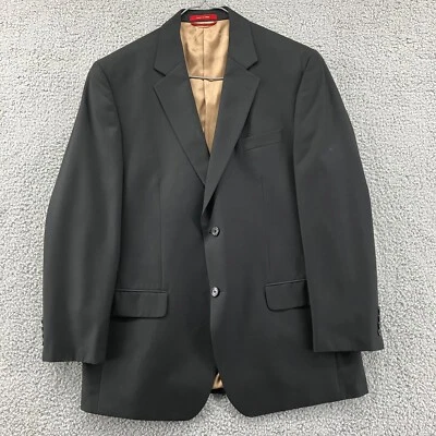 Izod Blazer мужской 42R черный 2 кнопки Sport пальто куртка полиэстер/вискоза смесь - Изображение 1 из 4