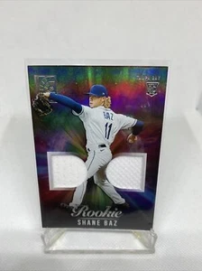 2022 Panini Capstone #RDM-SB Shane Baz RC Dual Jersey Memorabilia Relic TB Rays - Picture 1 of 2
