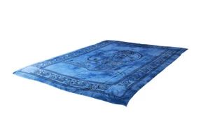 AamiraA Ganesha Blue Mandala Tapestry Bohemian Wall Hanging Throw Dorm Decor - Picture 1 of 9