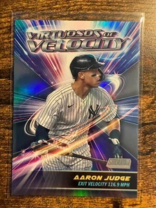 2024 Topps Stadium Club Aaron Judge #VV-4 Virtuosos of Velocity NY Yankees! - Picture 1 of 2