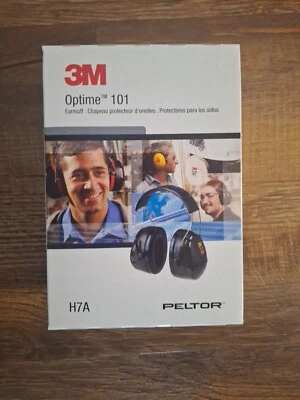 3M Peltor Optime 101 Over The Head Earmuff # H7A NIB Noise Reduction 27 NRR