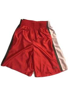 Champion Boy’s Shorts Gym Exercise Athletic Small (6-7) Red W/ White And Grey - Picture 1 of 6