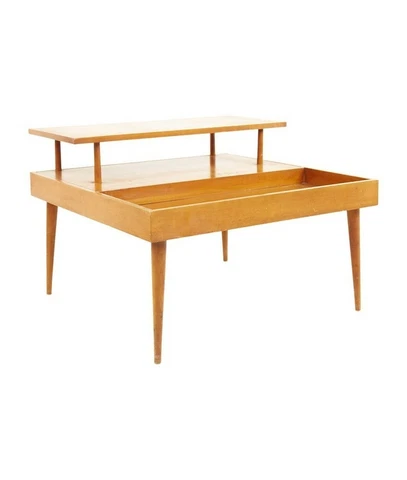 Paul McCobb For Planner Group Mid Century 2 Tier Corner Table Cover