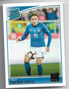 2018-19 Panini Donruss Rated Rookie Base Card :Federico Chiesa #192