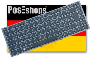 Orig. QWERTZ Tastatur Sony Vaio PCG-51113M Serie DE Neu Mit Beleuchtung Schwarz - Bild 1 von 2