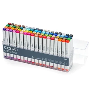 Copic Classic markers 72 Color Set A (New Ver.) A - Picture 1 of 1