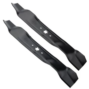 2 Lawn Mulching Blades For 38 Inch Deck Riding Mower MTD Yardman Bolens 9420610A - Picture 1 of 7