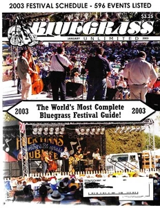Bluegrass Unlimited Magazine January 2003 The Largest Bluegrass Festival Guide! - Picture 1 of 1