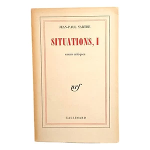 Situations I: Tome 1, Sartre, Jean-Paul - Bild 1 von 4