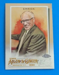 2020 Allen & Ginter CHROME . Doc Emrick . PRO HOCKEY BROADCASTER, Emmy Awards - Bild 1 von 1