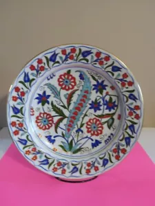 Kutahya Porcelain Turkish ,Hand Made 1995 610 , Dinner Plate - Picture 1 of 2