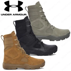 Under Armour UA 1287352 Men's FNP Tactical 8" Military Boots Black Sz 12.5 New - Picture 1 of 12