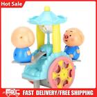 Cute Pig Revolve Electric Car Toys Kids Baby Infant Rotate Music Light Toy