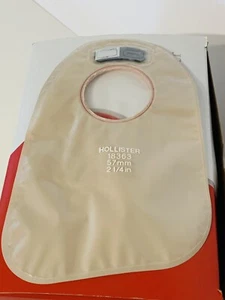 30 Hollister 18363 New Image 2- Pc Closed Pouch Filter 9" Trans PACK/30 Pouches - Picture 1 of 3
