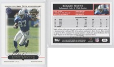 2015 Topps 60th Anniversary Buybacks Rare Blue Reggie Wayne #2005-119