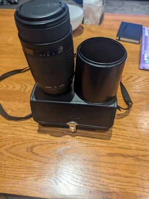 Sigma DL Zoom 75-300mm 1:4-5.6 Multi Coated Lens For Minolta With Dust Caps - Image 1 of 4