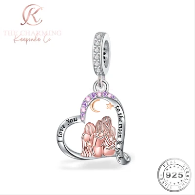 Dije de plata de ley 925 para mamá/hija o hermana o amigo (s) - cumpleaños Foto 1 de 4