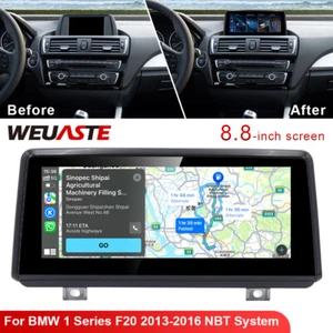 For BMW F20 2013-2016 NBT 8.8 inch Car Multimedia Screen  Android Auto Carplay - Picture 1 of 12