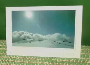 Cartolina d'epoca inutilizzata neve sul vulcano Mauna Kea Honolulu Hawaii - Foto 1 di 2