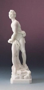 Hermes 27 Cm Figurina In Resina Di Faro Italia Oxolite - Picture 1 of 1