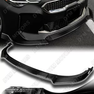 Kit de carrocería labial frontal de fibra de carbono 18-23 para Kia Stinger GT-Line CK - Imagen 1 de 5